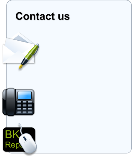 Contact us BK Repairs